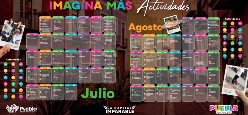 La campaña de verano de Puebla llegará a siete estados de México. 