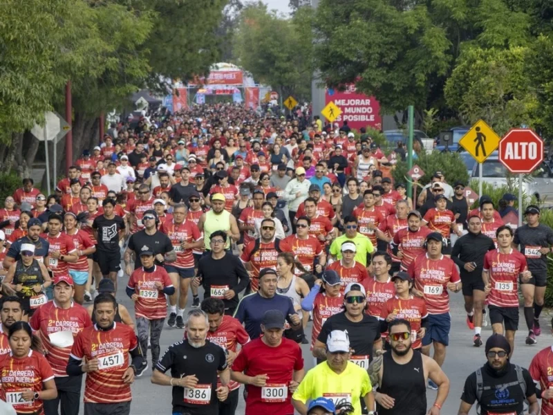 Más de mil 400 personas participaron en la segunda Carrera Ibero Puebla