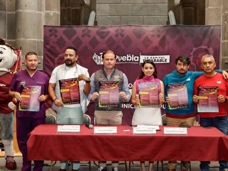 Anuncian la carrera de la Juventud Imparable en Puebla capital  