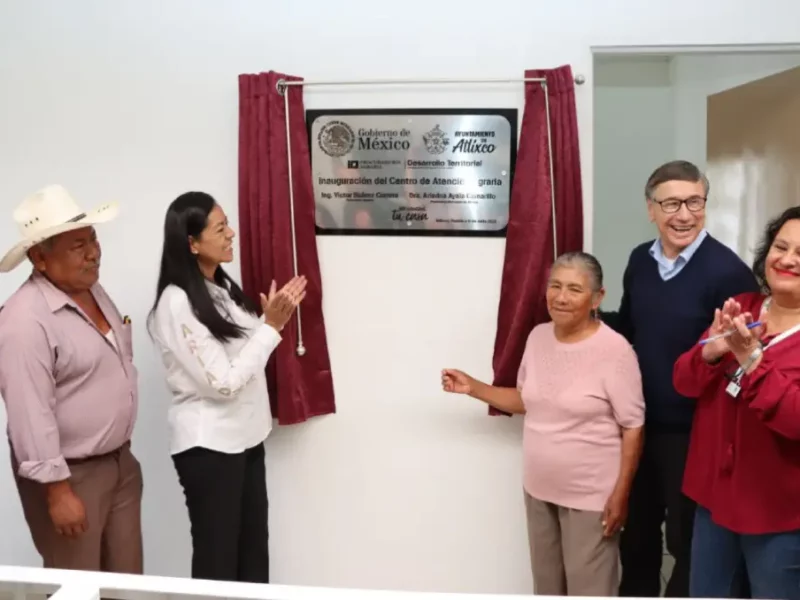 Ariadna Ayala, presidenta de Atlixco, hace historia con la inauguración del primer centro de atención agraria en Puebla.