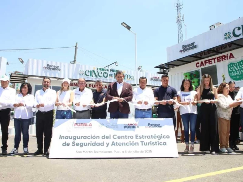 Inauguran el primer Centro Estratégico de Seguridad y Atención Turística en Texmelucan
