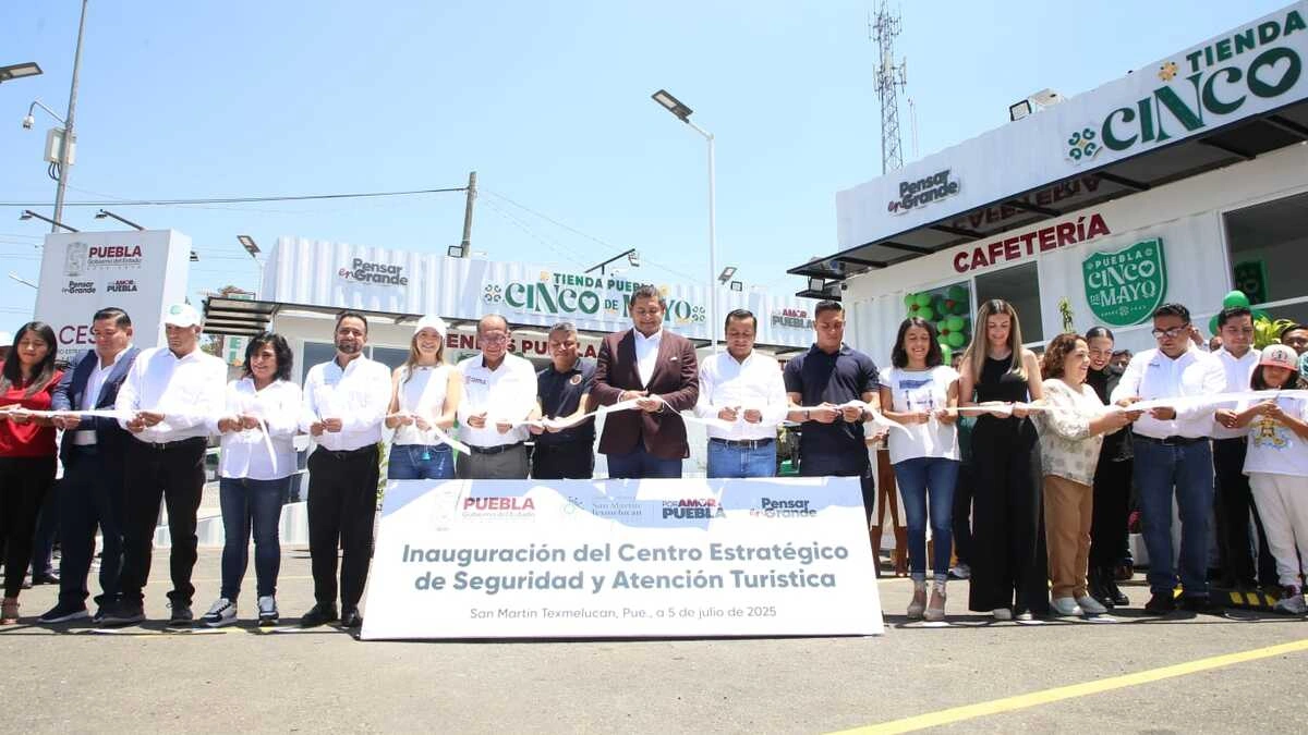 Inauguran el primer Centro Estratégico de Seguridad y Atención Turística en Texmelucan
