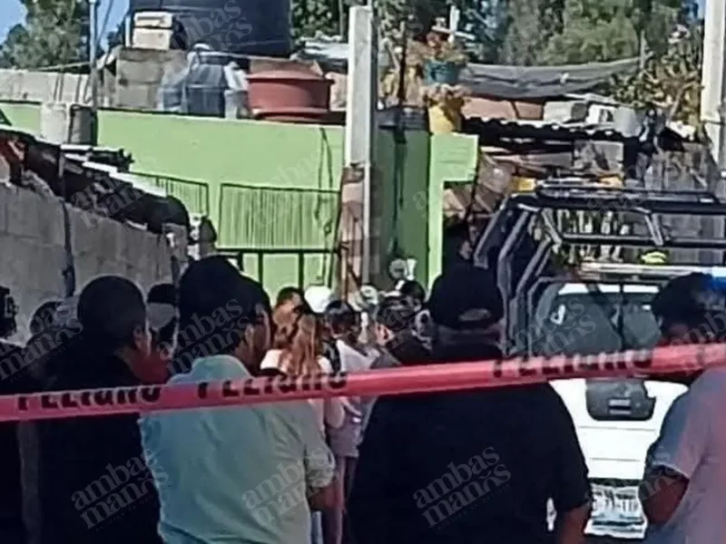 ¡Tragedia en Acatzingo! Padre e hijos mueren calcinados en su casa  
