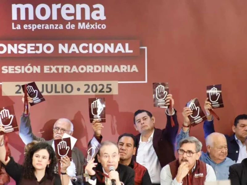 Armenta acude al Consejo Nacional de Morena; todos en la línea de la unidad en torno a Sheinbaum