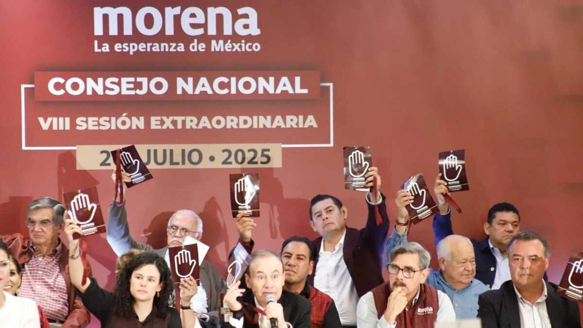 Armenta acude al Consejo Nacional de Morena; todos en la línea de la unidad en torno a Sheinbaum