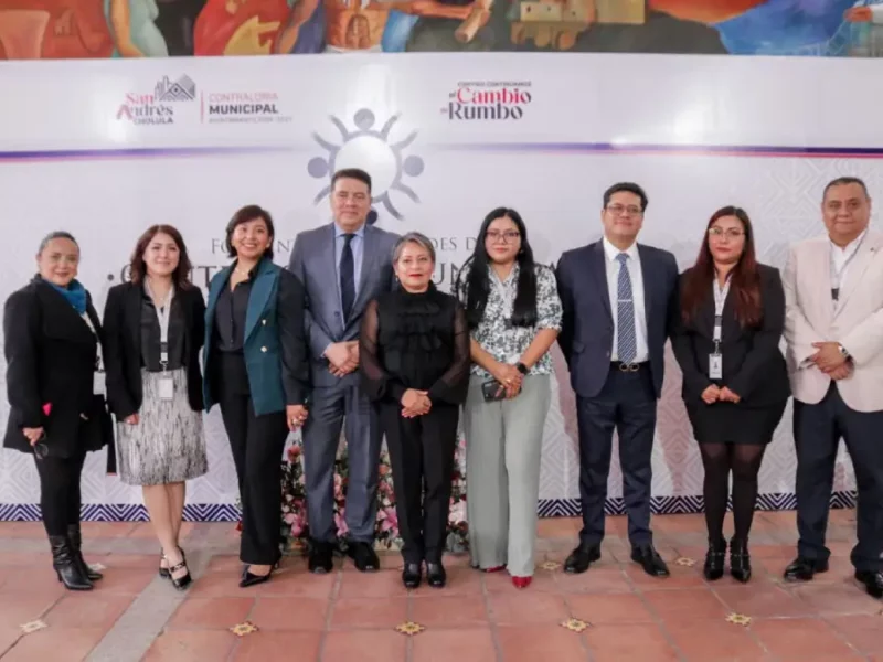 Reúne San Andrés Cholula a contralorías municipales para reforzar normativas y combatir malas prácticas