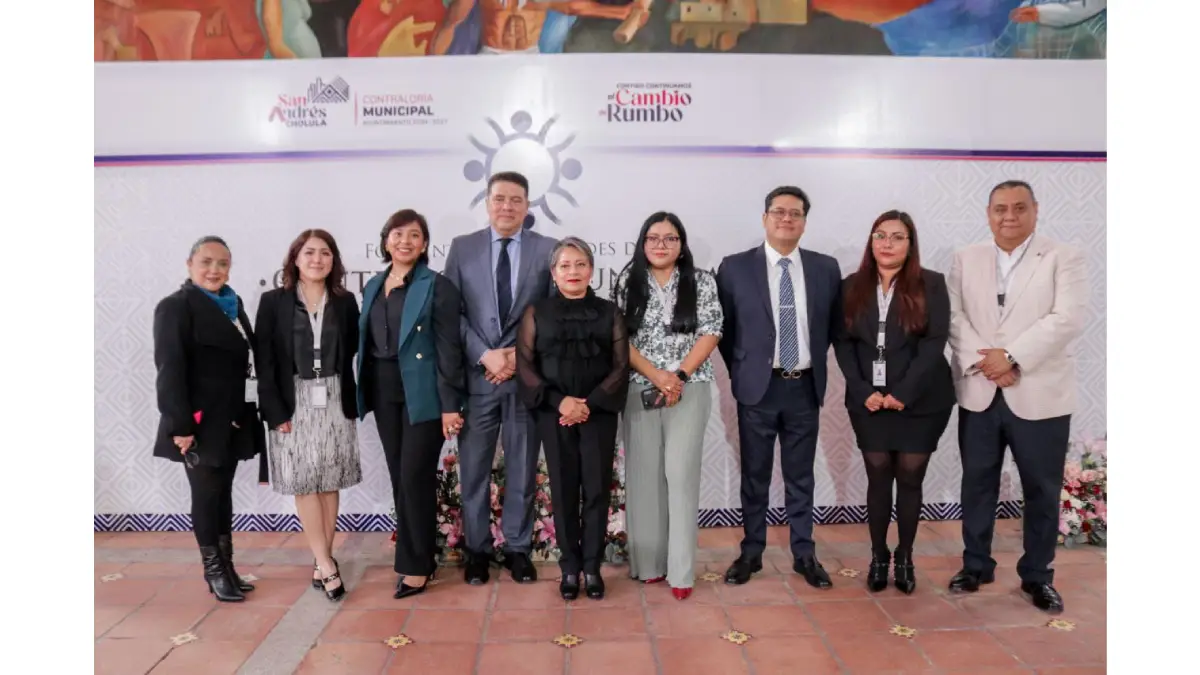 Reúne San Andrés Cholula a contralorías municipales para reforzar normativas y combatir malas prácticas