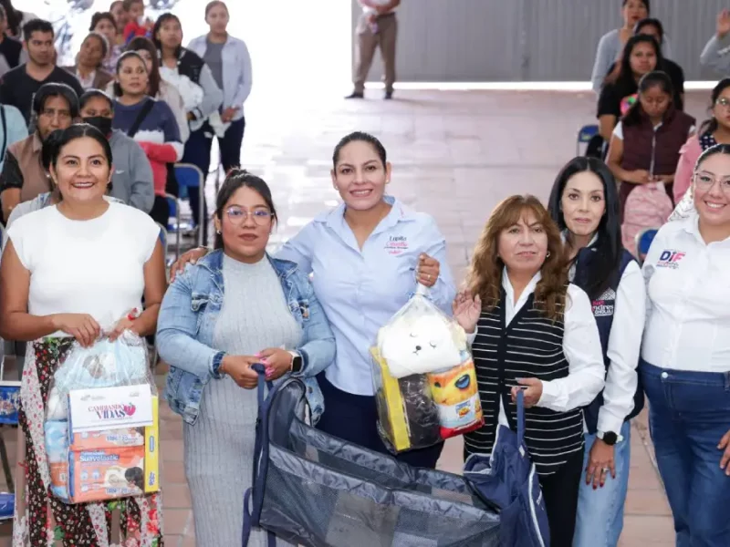 Respalda Lupita Cuautle a futuras mamás con apoyos y talleres