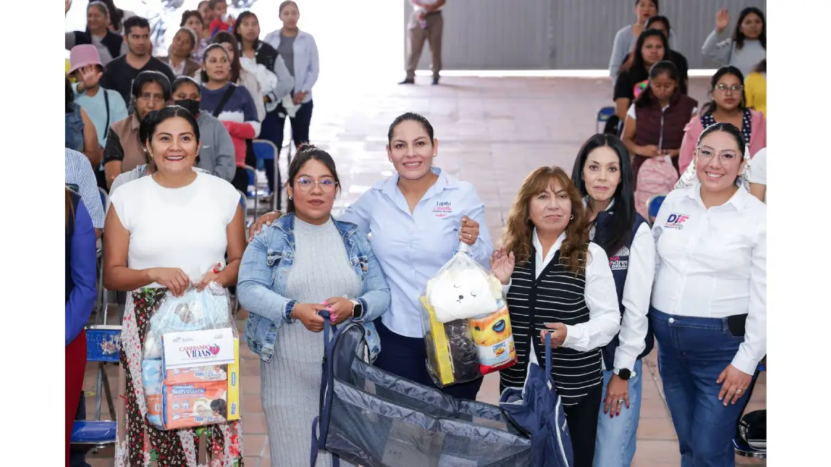 Respalda Lupita Cuautle a futuras mamás con apoyos y talleres