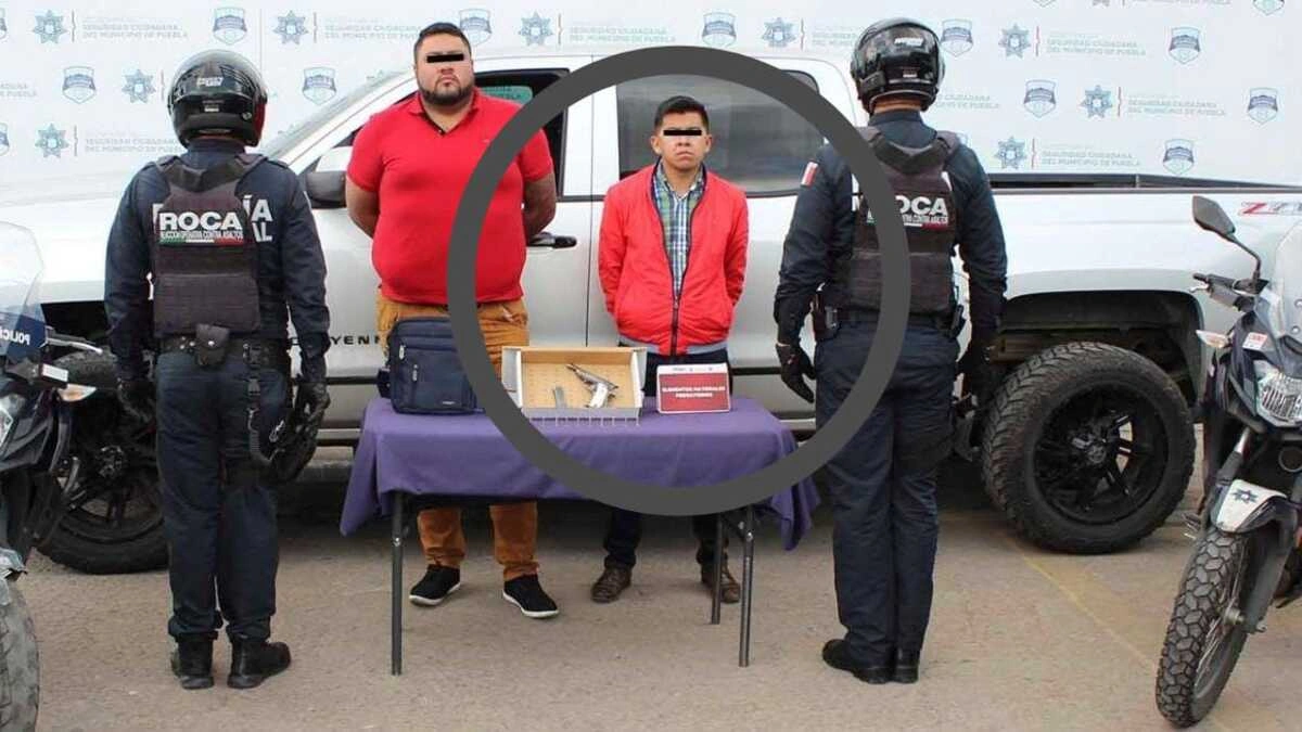 Escolta del edil de Cuyoaco tiene antecedentes por portación de arma de fuego