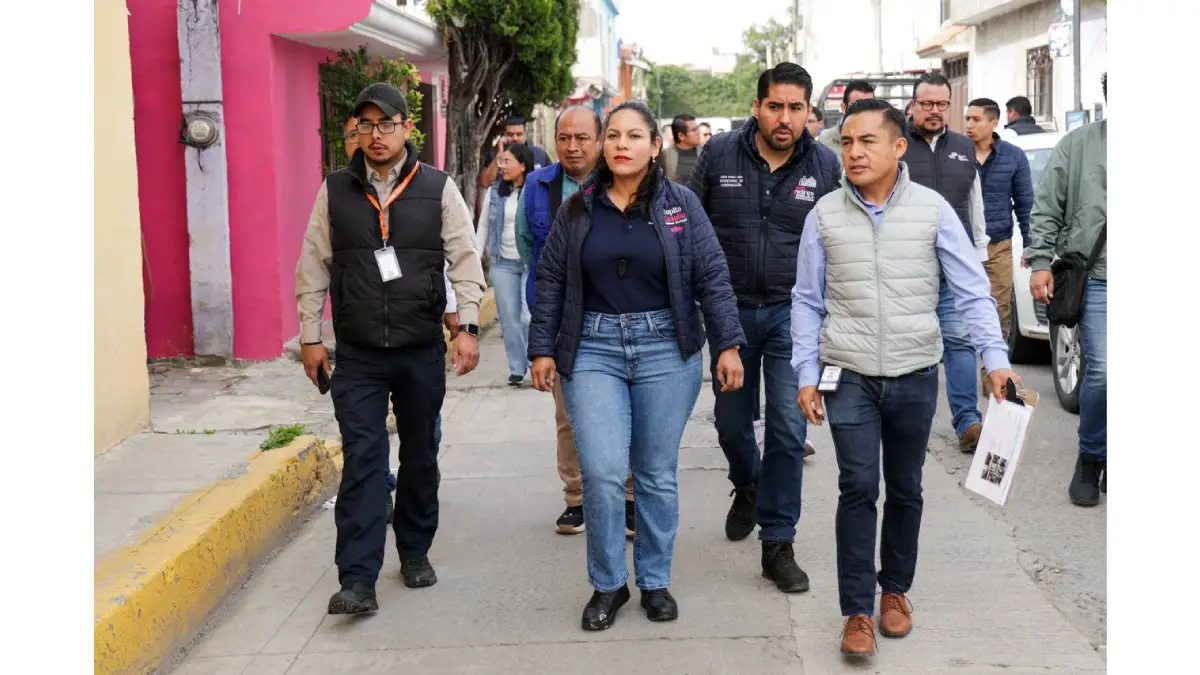 Atiende Lupita Cuautle a familias afectadas por las lluvias