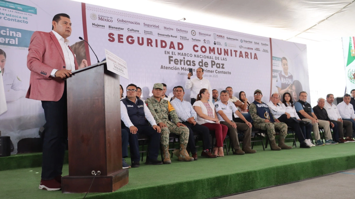 Armenta lleva la Feria de Paz a la colonia Guadalupe Hidalgo de Puebla