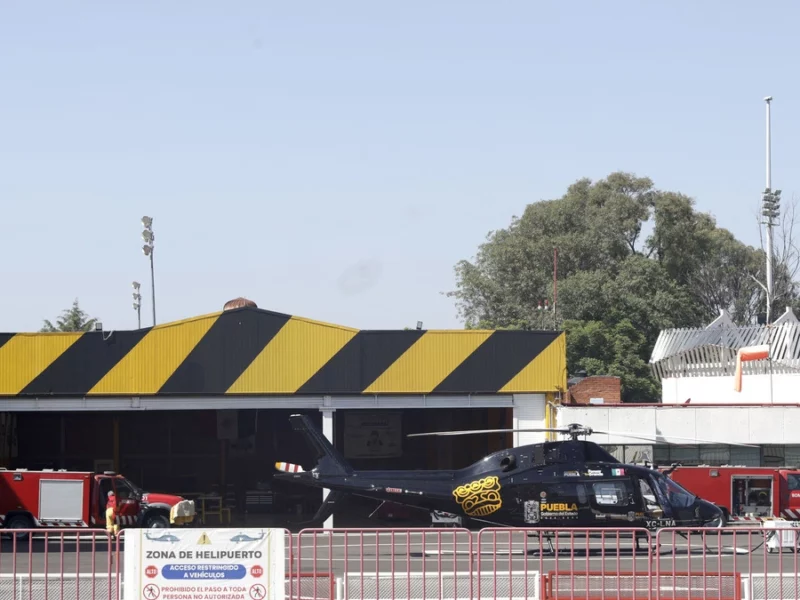 Licitan rehabilitación del hangar y helipuerto de Puebla 
