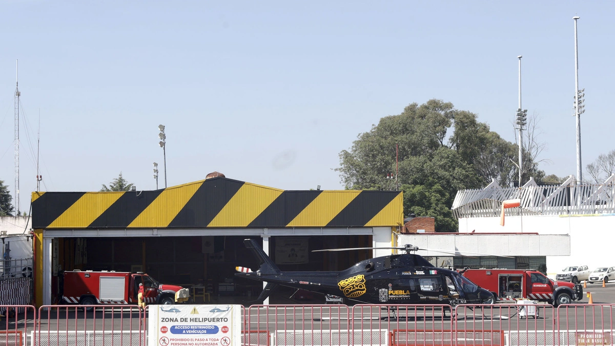 Licitan rehabilitación del hangar y helipuerto de Puebla 