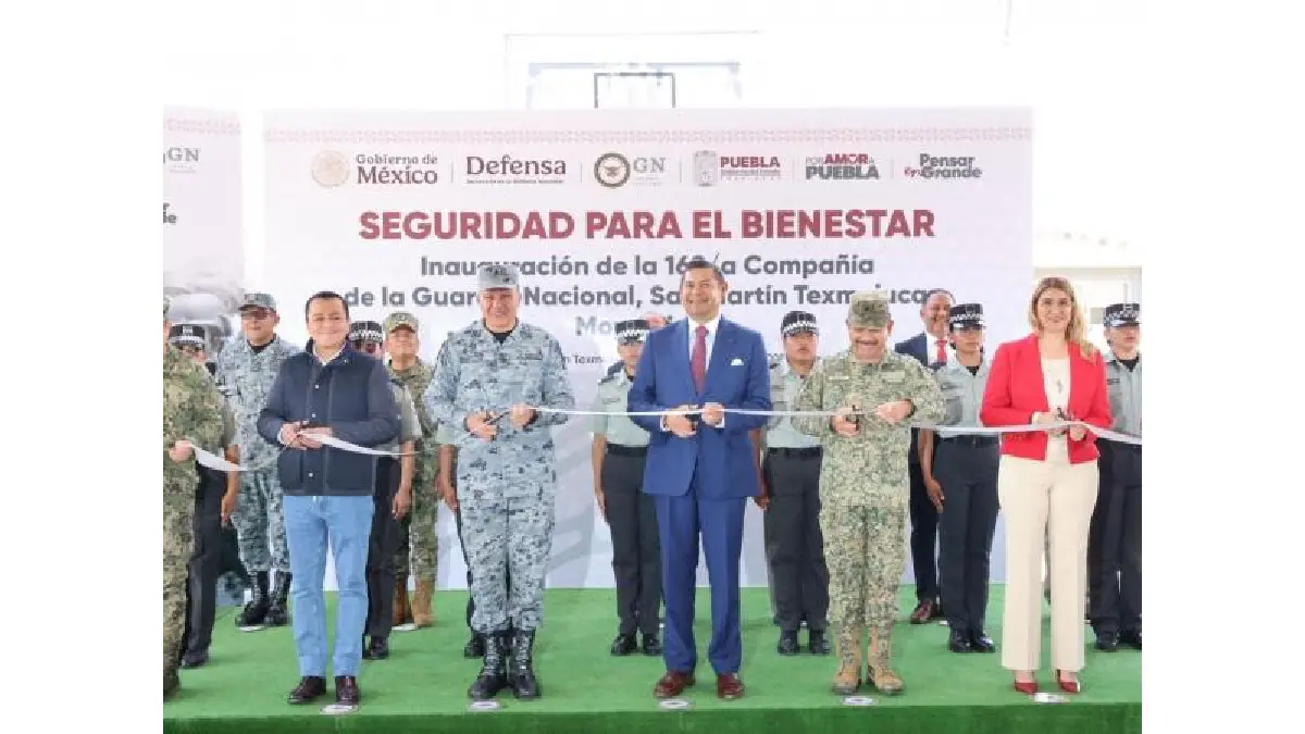 Compañía de la Guardia Nacional en Texmelucan: seguridad y coordinación en Puebla