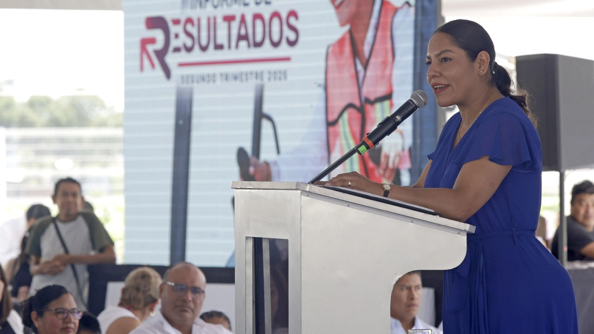 En su segundo informe, Lupita Cuautle destaca disminución de inseguridad en San Andrés Cholula  