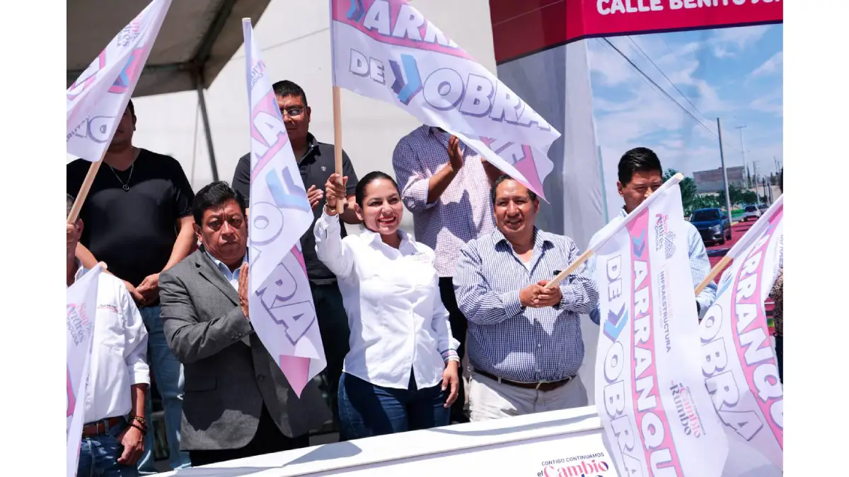 Impulsa San Andrés Cholula infraestructura vial en juntas auxiliares