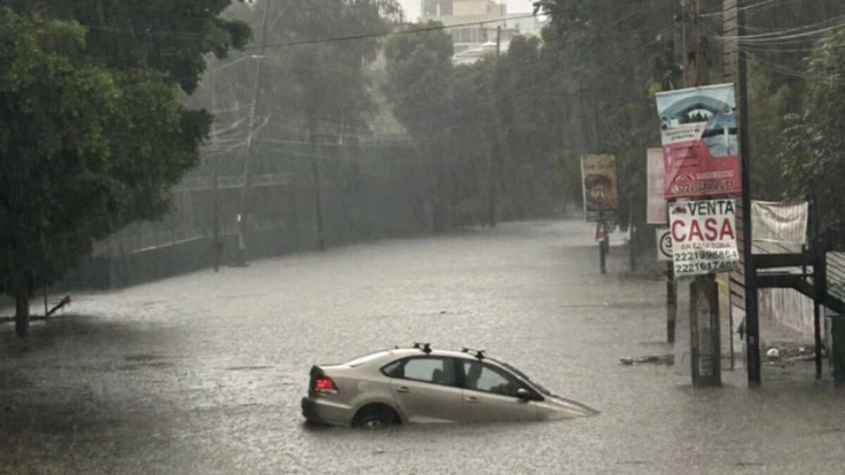 Lluvias del fin de semana ponen en jaque a Puebla