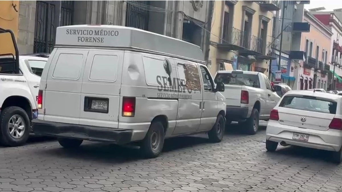 Muere trabajador del Ayuntamiento de Puebla en el Centro Histórico