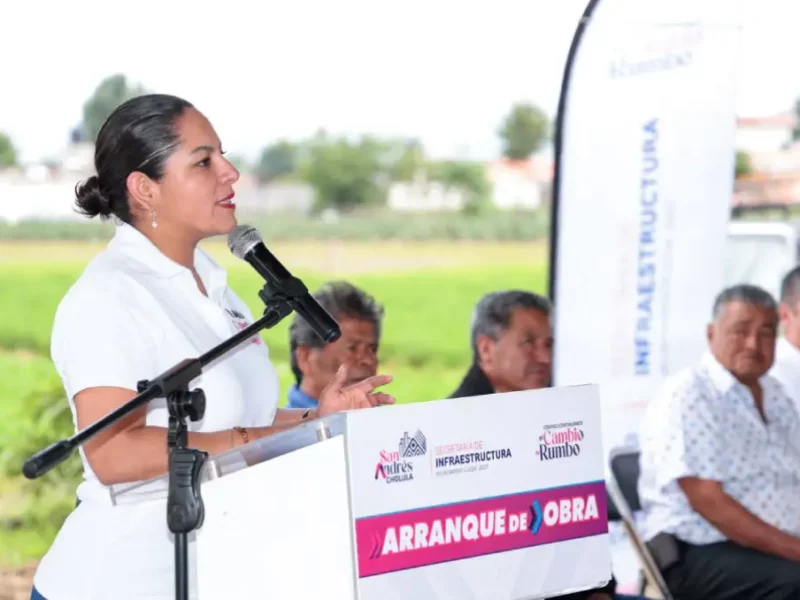 Inicia Lupita Cuautle obra ahora en San Luis Tehuiloyocan