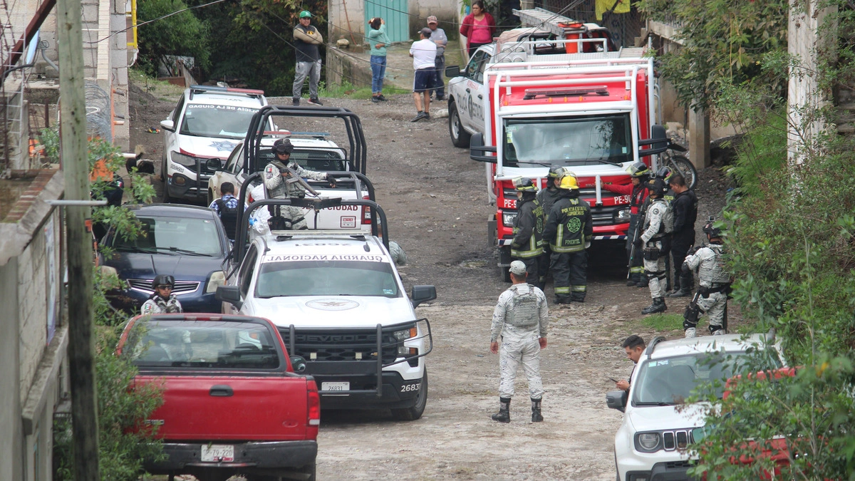 Además de los cuerpos en San José Los Cerritos, FGE halló un picadero