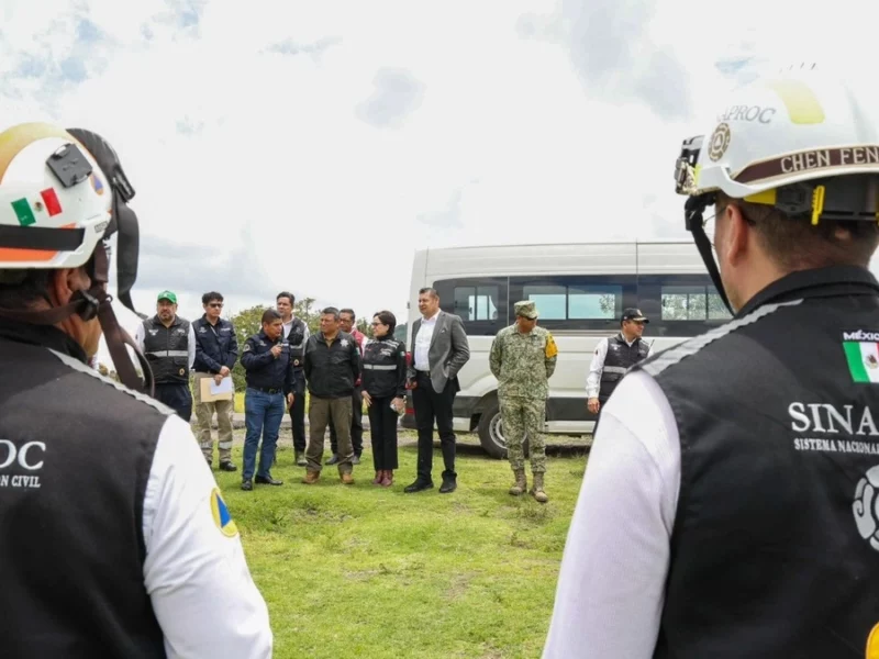 Protección Civil Federal supervisará todas las rutas de evacuación del Popocatépetl en Puebla 