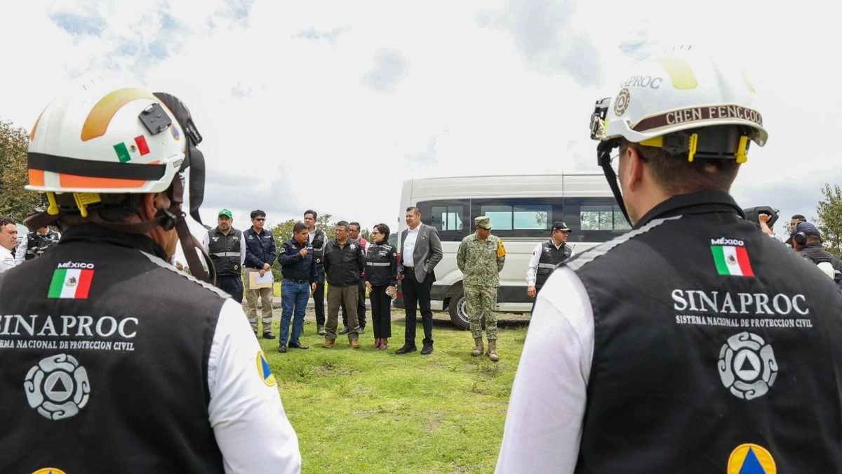 Protección Civil Federal supervisará todas las rutas de evacuación del Popocatépetl en Puebla 