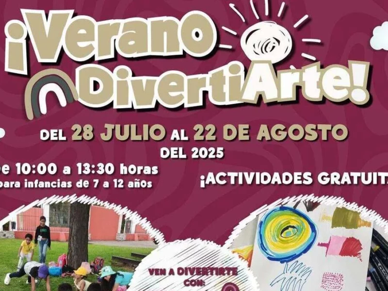 ¡Verano DivertiArte!: talleres gratis para niñas y niños en Puebla  