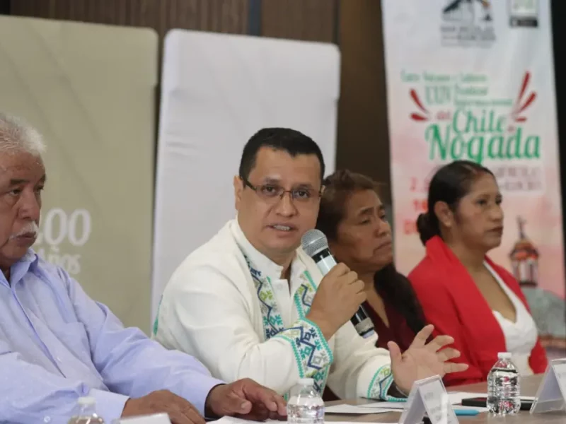 Promueven desde el Congreso Temporada del Chiles en Nogada en la región de los volcanes