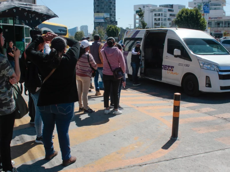 Fracasa transporte interno de Lomas de Angelópolis; costaba 20 pesos 