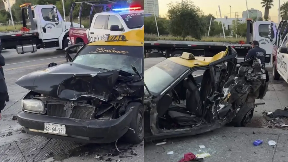 Un muerto y dos heridos deja accidente en la Vía Atlixcáyotl.