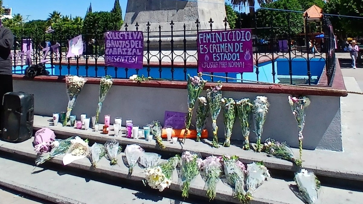 Mujeres de Acatzingo exigen justicia para Norma Zambrano, víctima de feminicidio