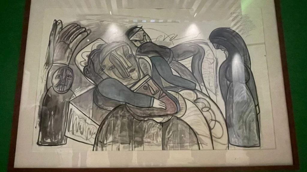 En la sala ocho del Museo Barroco se encuentran 58 de 200 cartas que José Luis Cuevas escribió y dedicó a su amada esposa, Beatriz del Carmen Bazán.
