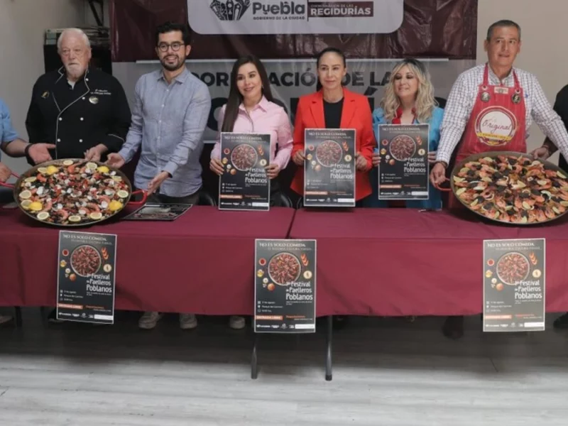 El Festival de Paelleros Poblanos donará ganancias para terapias de niños del CERA