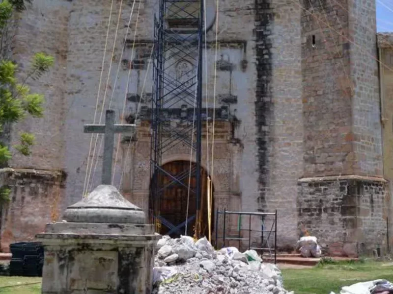 INAH concluirá reconstrucción de templos en Puebla en 2026; están pendientes 18 obras  