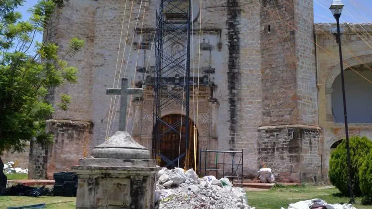 INAH concluirá reconstrucción de templos en Puebla en 2026; están pendientes 18 obras  