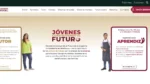 Página para realizar el registro para el programa Jóvenes Construyendo el Futuro 2025.