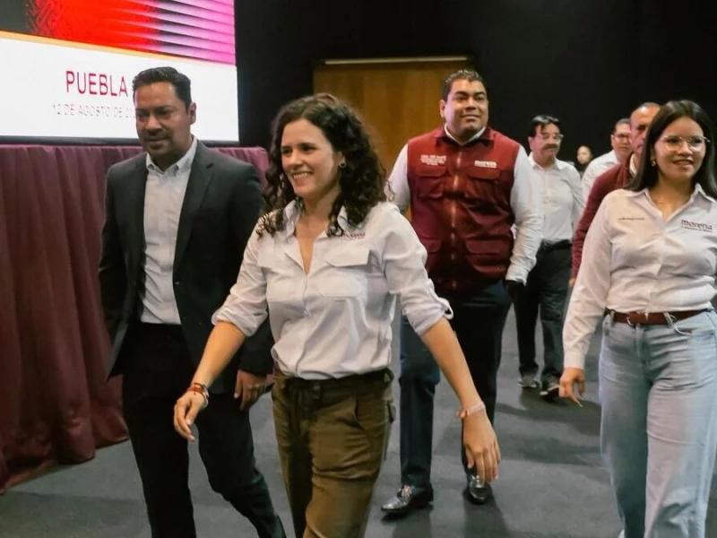 Presidenta nacional de Morena pide a ediles de Puebla atender lo indispensable antes de hacer megaobras  