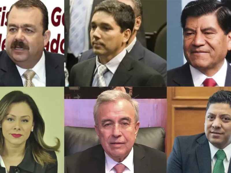 Estos son los 11 políticos mexicanos señalados por presuntos vínculos con el crimen organizado