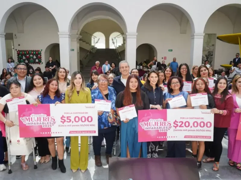 Coloca Gobierno de la Ciudad a las mujeres al centro de la agenda con el Premio Mujeres Imparables