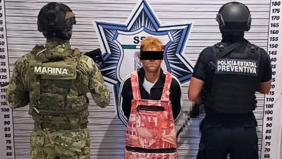 Capturan a “El Quijadas”, narcovendedor de la Central de Abasto en Puebla 