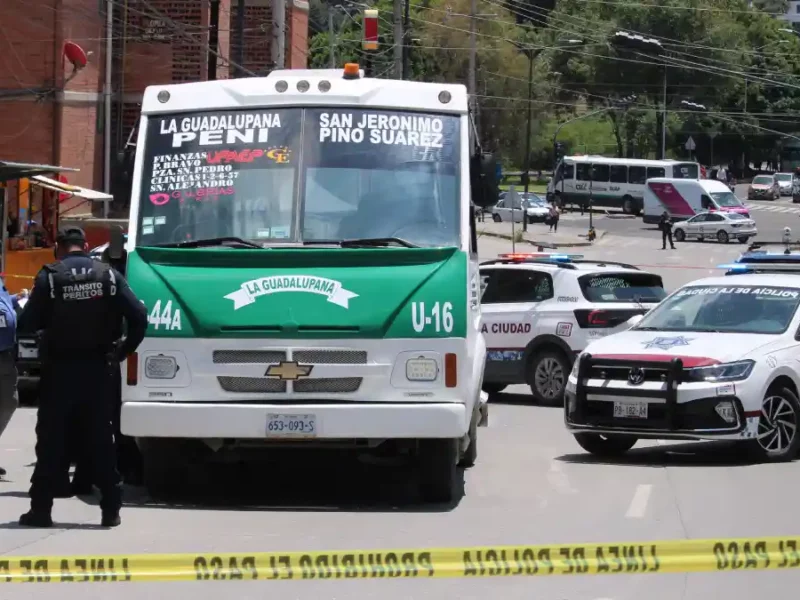 Piden liberar al conductor que atropelló a mujer frente al IMSS La Margarita.