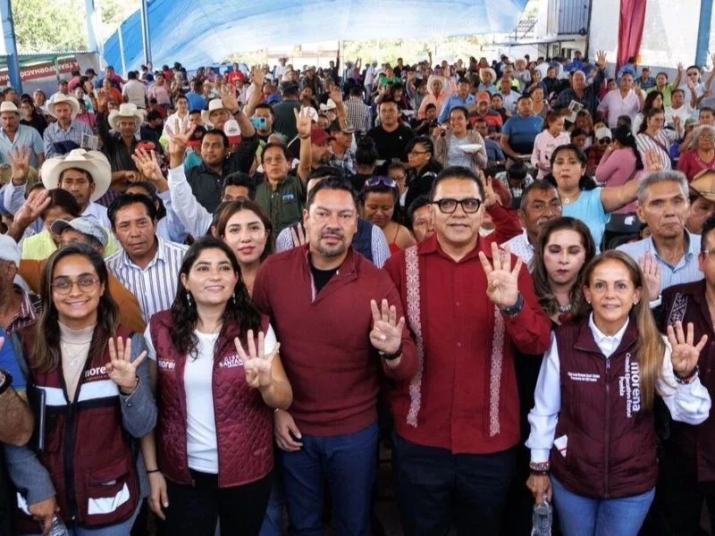 Morena en Puebla va por un millón de nuevos afiliados: Villegas