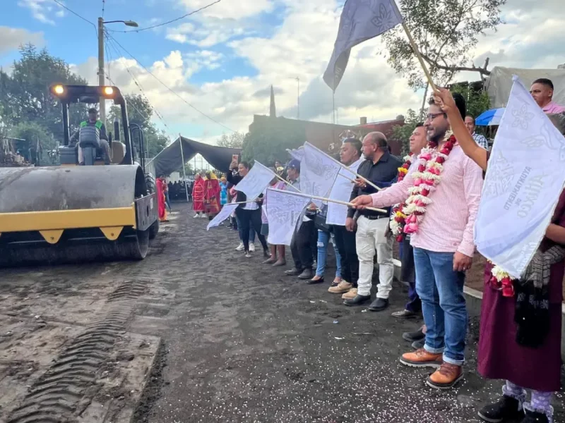 Obra pública con justicia social, el sello del gobierno de Ariadna Ayala, presidenta de Atlixco.