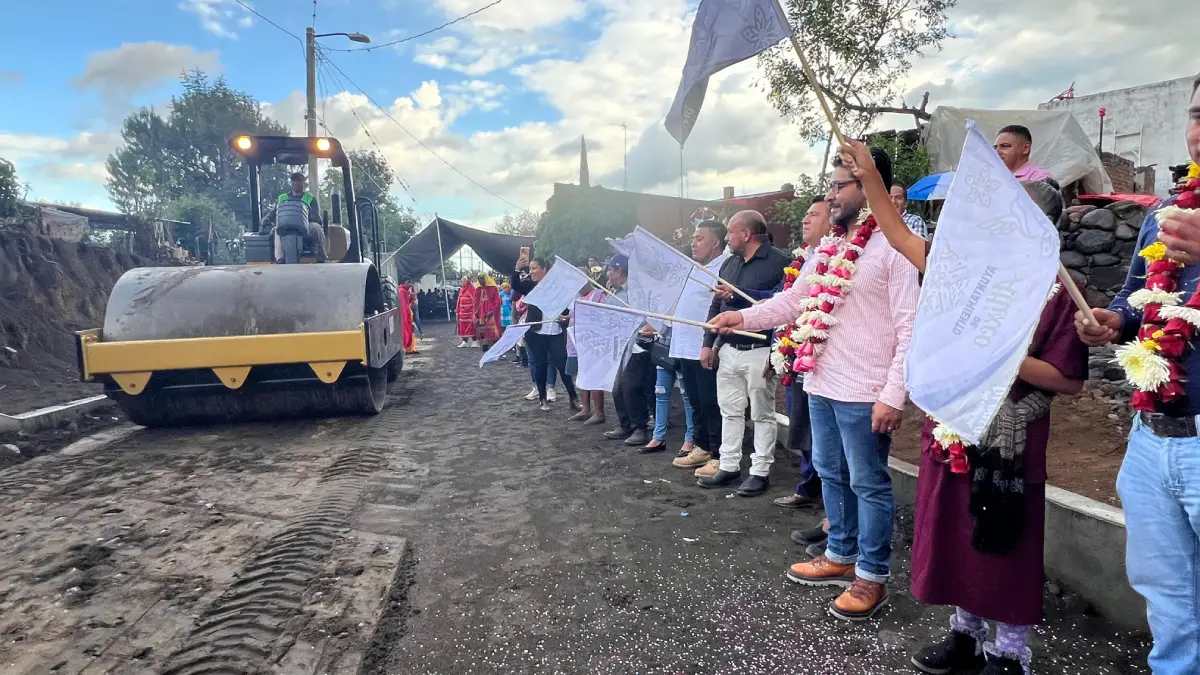 Obra pública con justicia social, el sello del gobierno de Ariadna Ayala, presidenta de Atlixco.