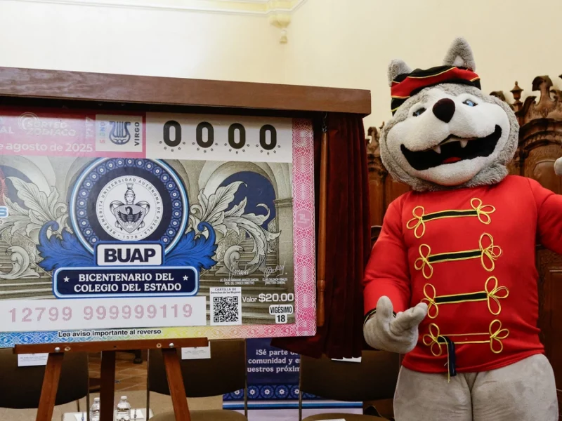 Lotería Nacional emite billete conmemorativo del bicentenario del Colegio del Estado