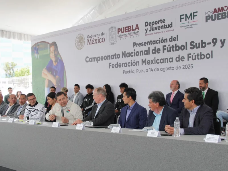 Campeonato Nacional de Futbol Infantil llega a Puebla  