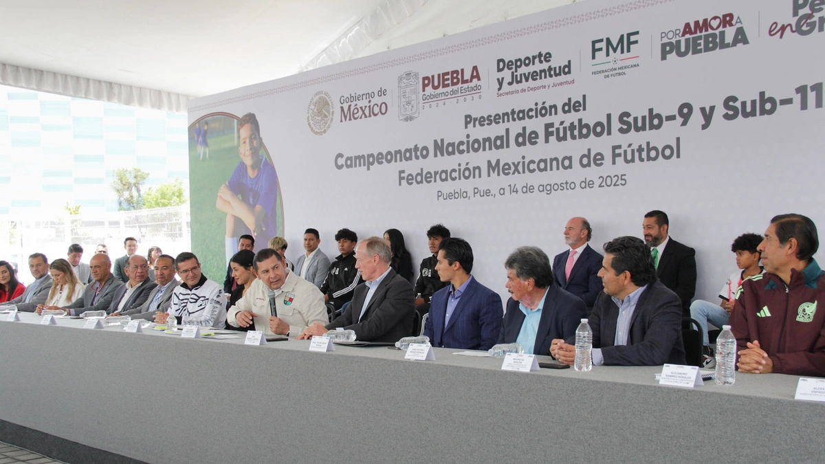 Campeonato Nacional de Futbol Infantil llega a Puebla  