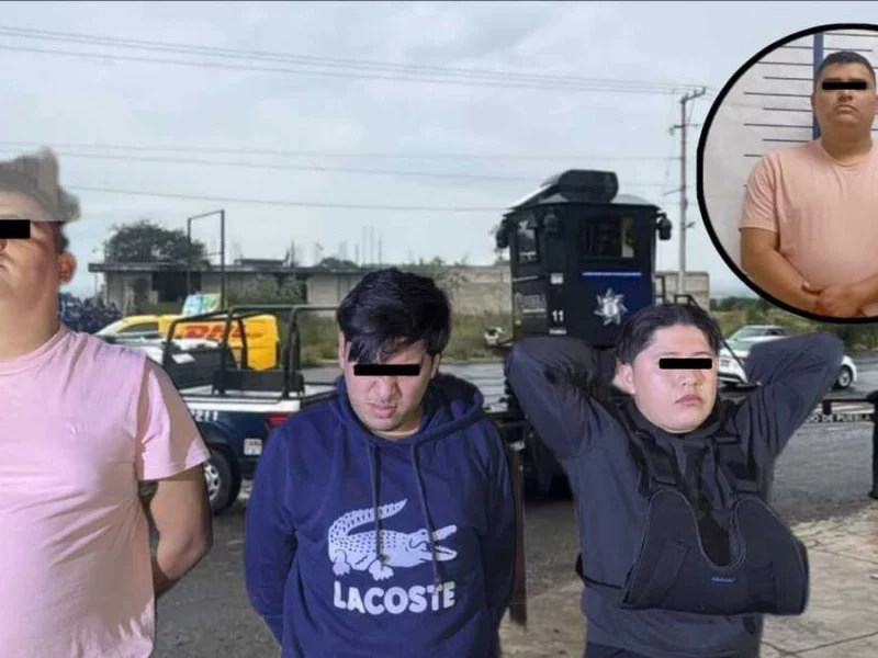 Comandante de la policía de Cuapiaxtla lideraba una banda dedicada al robo de autos