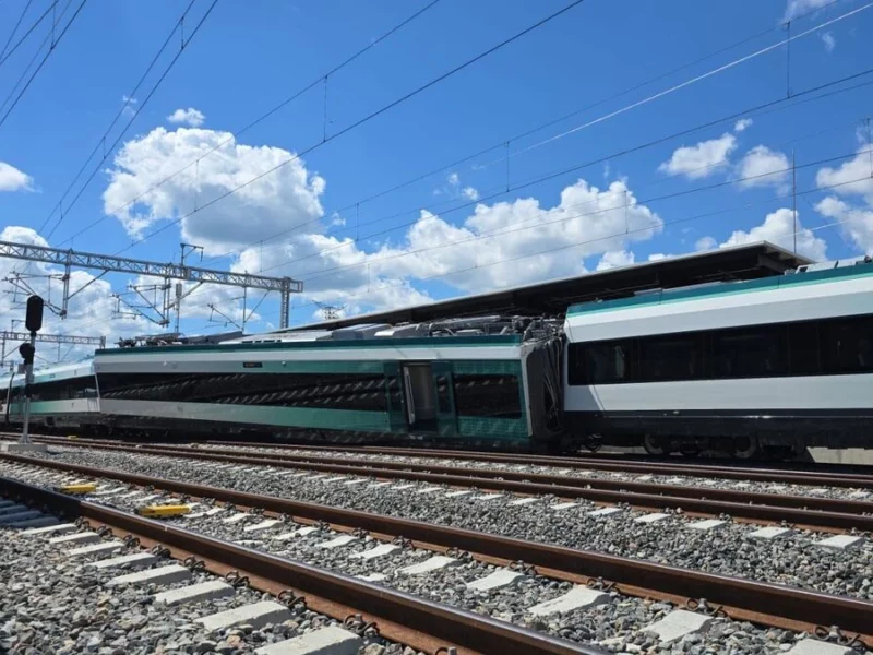 Se descarrila el Tren Maya en Izamal, Mérida